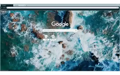 Ocean [ bird eye view]  from Chrome web store to be run with OffiDocs Chromium online
